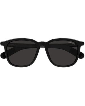 MONT BLANC EYEWEAR Square-Frame Sunglasses - Black