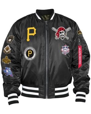 KTZ X Alpha Industries Reversible Bomber Jacket - Black