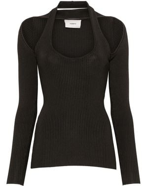 Coperni Cut-Out Top - Black