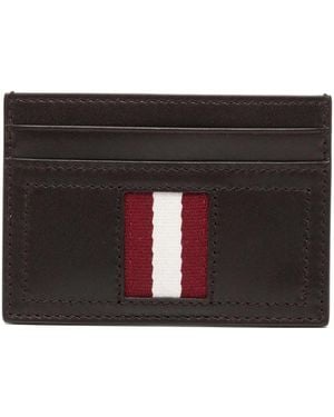 Bally Porte-Cartes En Cuir - Noir