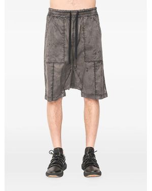 MD75 Short En Lin À Lien De Resserrage - Grey