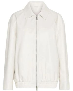 Marella Zip-Up Jacket - White