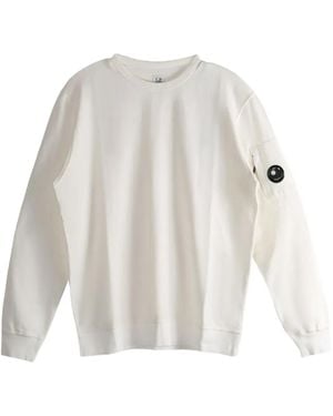 C.P. Company Cotton Sweatshirt - White