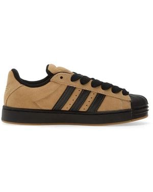 adidas Superstar Trainers - Natural