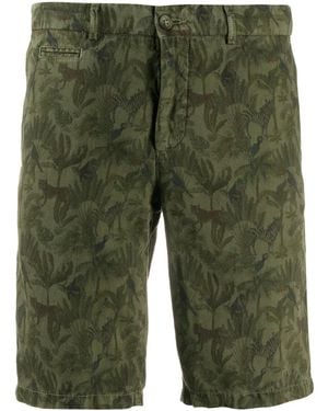 Altea Embroidered Tailored Shorts - Green