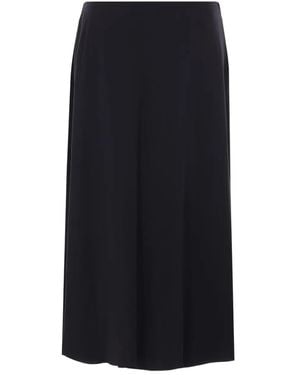 The Row Silk Skirt - Black