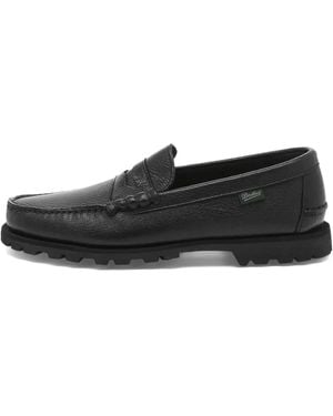 Paraboot Mocasines texturizados - Negro