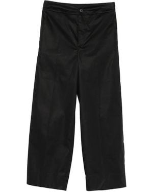 Twinset Wide-Leg Trousers - Black