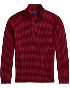 Polo Ralph Lauren Maglione A Quadretti - Rosso