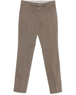 Berwich Hose Mit Geradem Bein - Grau
