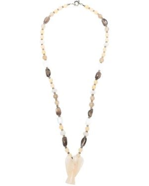 KUNDO Beaded Necklace - White