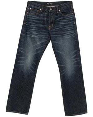 Tom Ford Straight-Fit Jeans - Blue