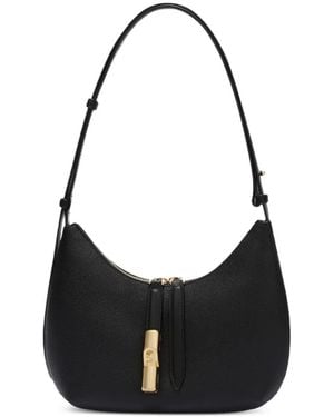 Furla Goccia Kleine Leren Schoudertas - Zwart