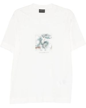 Emporio Armani Crew-Neck T-Shirt - White