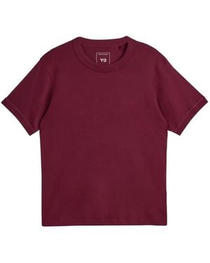 Y-3 スリムフィット Tシャツ - レッド