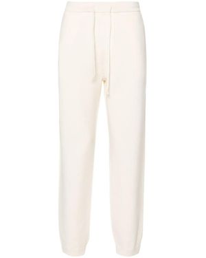 Fursac Pantalones de chándal de punto - Blanco