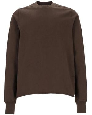 Rick Owens Pullover Aus Jersey - Braun