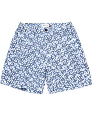 Honor The Gift Shorts mit Infinity-Muster - Blau