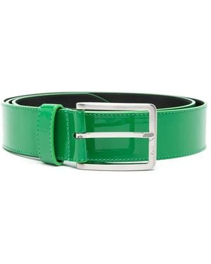 N°21 Leather Belt - Green