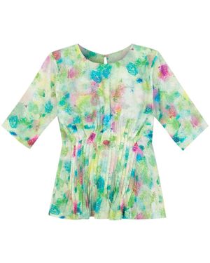 Isolda Blouse Labirinto De Rios - Vert