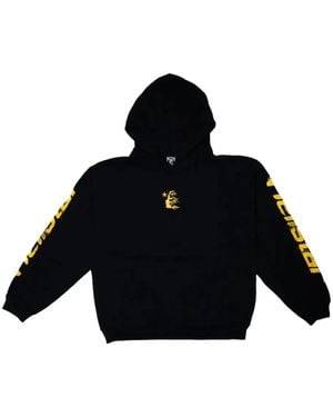 HELLSTAR Long-Sleeve Graphic-Print Hoodie - Black