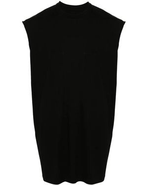 Rick Owens Splintered Tarp Tシャツ - ブラック