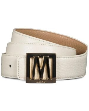 Moorer Elyde Pgr Belt - White