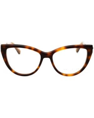 Longchamp Tortoiseshell-Pattern Glasses - Black