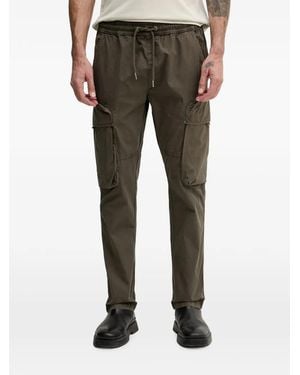 Alpha Industries Drawstring-Waist Cargo Pants - Gray