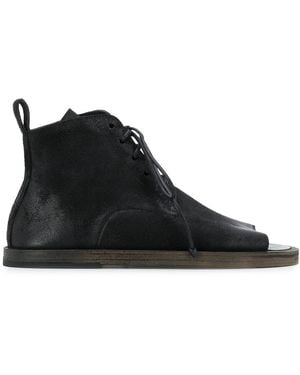Marsèll Sandello Open-Toe Boots - Black