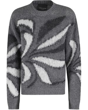 Roberto Collina Crew-Neck Sweater - Gray
