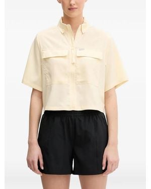 Columbia Elevated View Cropped Shirt - Weiß
