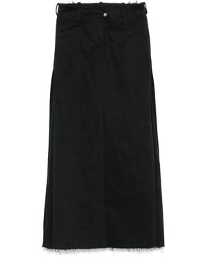 Sinéad O'Dwyer Fold Maxi Skirt - Black