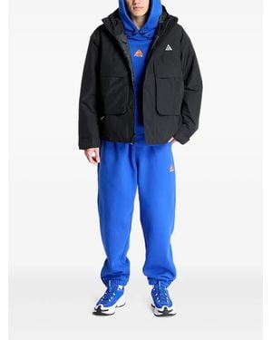 Nike Skull Peak Flap-Pocket Jacket - Blue