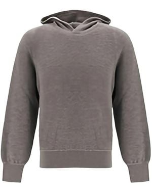 Piacenza Cashmere Wool Hoodie - Gray