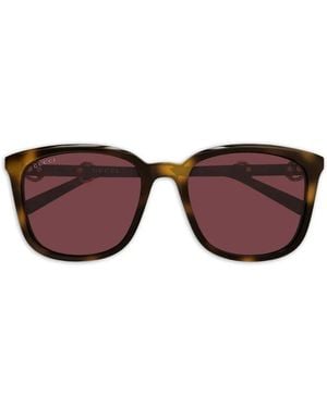 Gucci Square-Frame Sunglasses - Purple