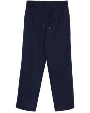 Drole de Monsieur Drawstring Pocket Trousers - Blue