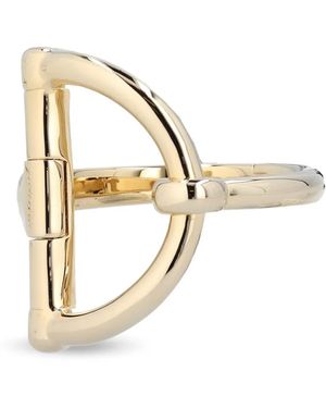 Gucci Pulsera con detalle Horsebit - Metálico