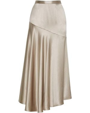 Adam Lippes Tess Midi Skirt - Natural