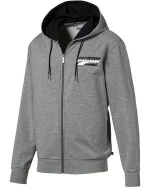 PUMA Rebel Zip-Up Hoodie - Grey
