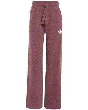 adidas Essentials Knitted Track Pants - Purple