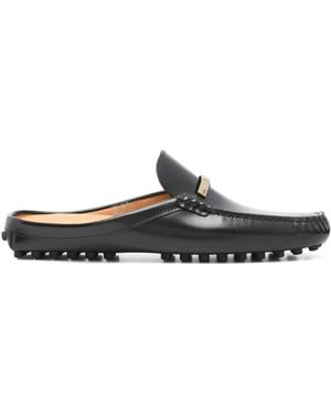 Tod's Leather Mules - White