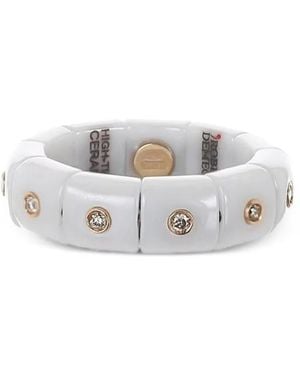 ’ROBERTO DEMEGLIO 18K Rose Pura Eternity Diamond Ring - White