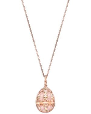 Faberge Collar Heritage Petite Egg En Oro De 18Kt - Metálico