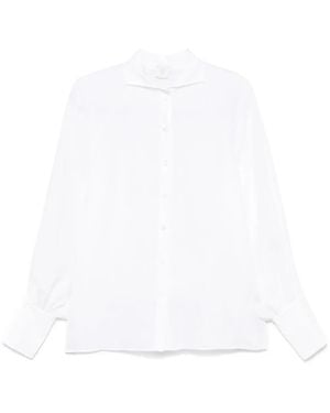 Eleventy Linen Shirt - White