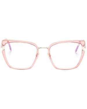 Tom Ford Gafas Con Montura Cat Eye - Rosa