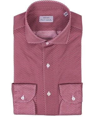 Orian Button-Fastening Shirt - Pink