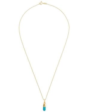 True Rocks Collar Con Colgante De Cápsula Pequeño - Blanco