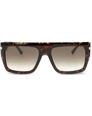 DSquared² Sonnenbrille Mit Eckigem Gestell - Schwarz