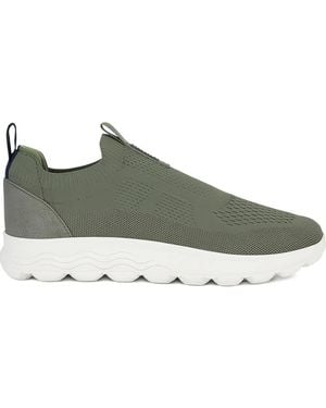 Geox Spherica Trainers - Green